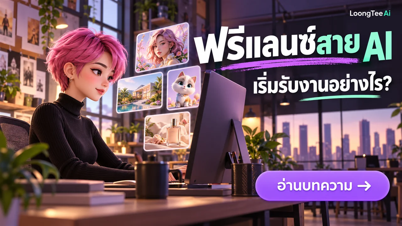 เริ่มรับงานฟรีแลนซ์ด้วยทักษะ AI ตั้งแต่ศูนย์ หางานแรก ตั้งราคา และรักษาลูกค้าให้จ้างซ้ำ