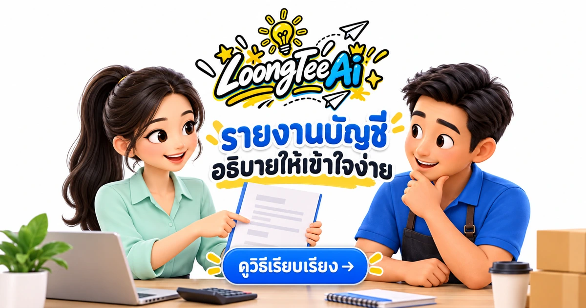 ทำคำอธิบายรายงานให้คนไม่ใช่นักบัญชีด้วย AI