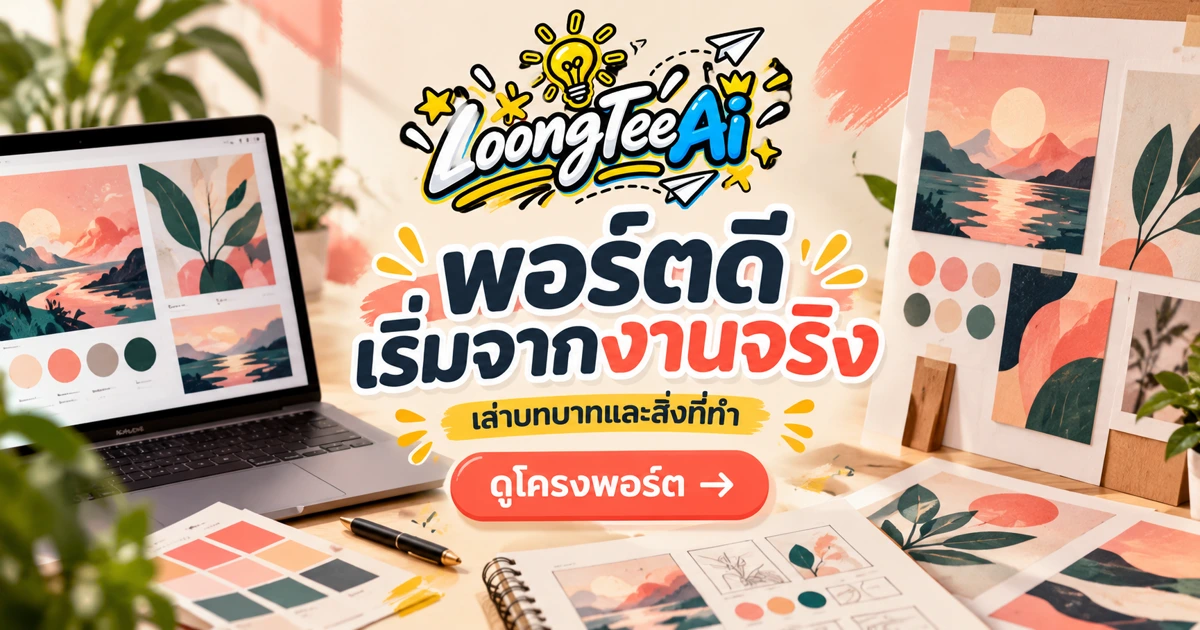 วางโครงพอร์ตด้วย AI โดยไม่แต่งผลงาน