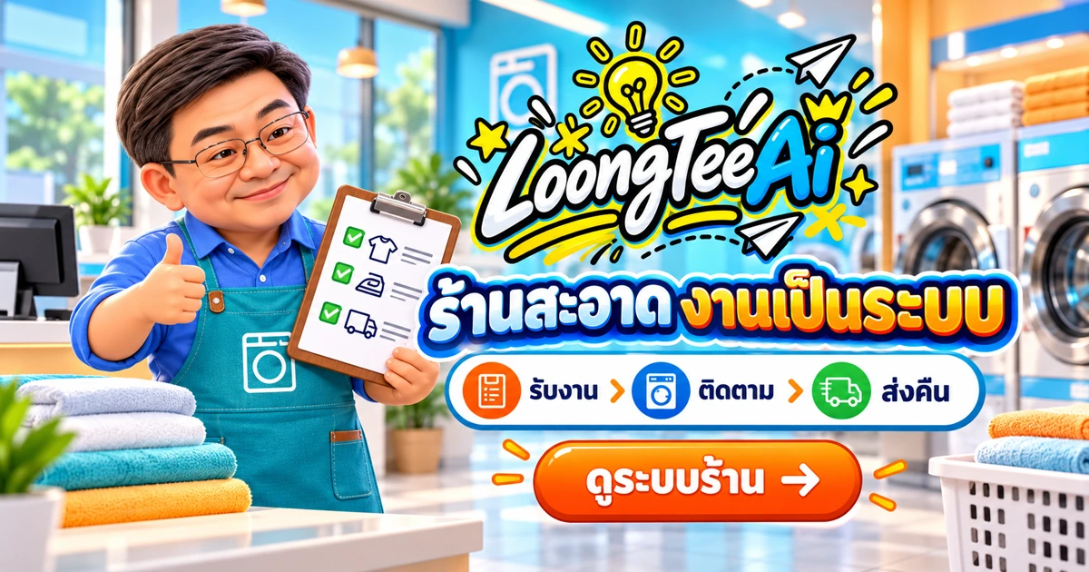 ใช้ AI ช่วยร้านซักรีดและธุรกิจทำความสะอาดจัดระบบงาน