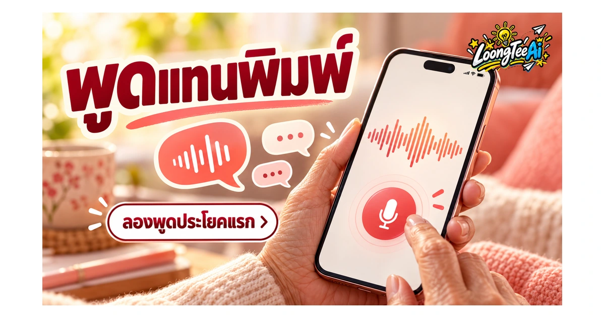 คุยกับ AI ด้วยเสียงให้ได้คำตอบชัดและอ่านง่าย