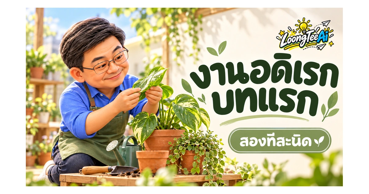 เรียนรู้งานอดิเรกกับ AI โดยแบ่งเป็นขั้นเล็ก