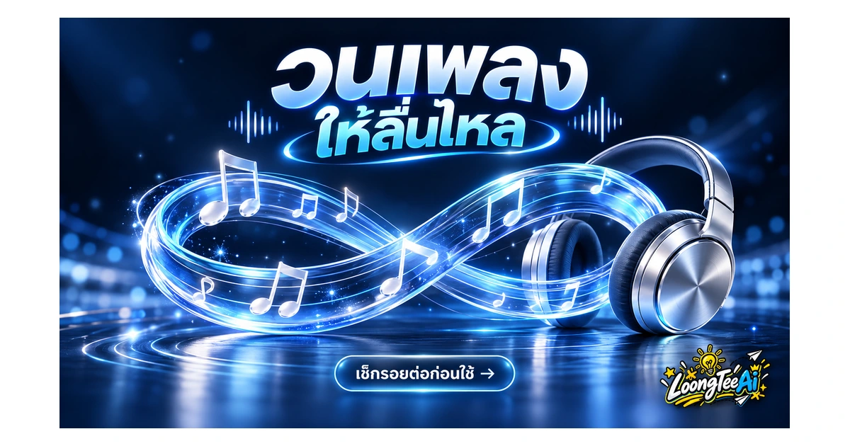 วางเพลงวนซ้ำด้วย AI ให้รอยต่อไม่สะดุด