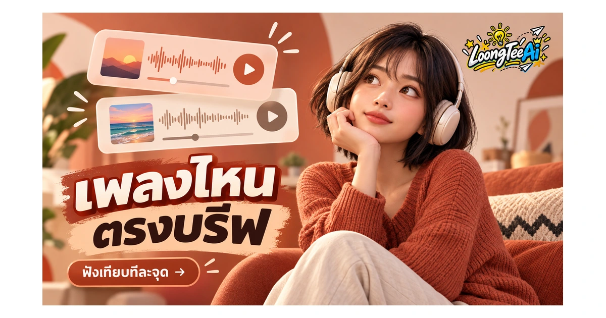 เปรียบเทียบเพลง AI หลายเวอร์ชันด้วยเกณฑ์ที่ฟังออก