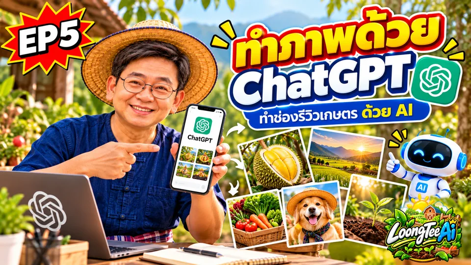 EP5 สร้างภาพด้วย ChatGPT