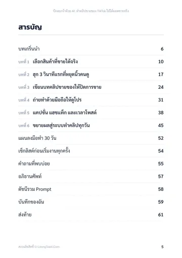 ปักตะกร้าด้วย AI: ทำคลิปขายของ TikTok ให้ได้ยอดขายจริง หน้า 5
