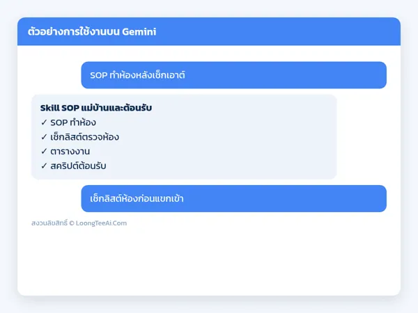 ตัวอย่างการใช้งาน