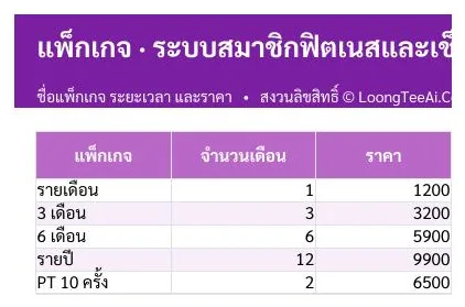 แท็บแพ็กเกจ
